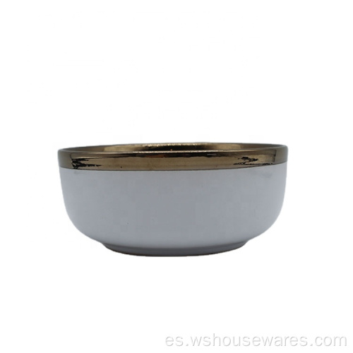 Set de cena de stoneware de vajilla de cerámica de cerámica esmaltada